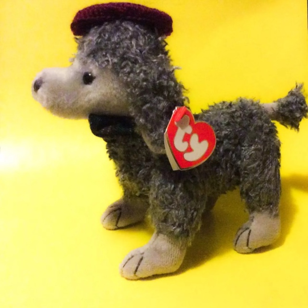 Ty Attic Treasure CHERI French Poodle Vintage Retired